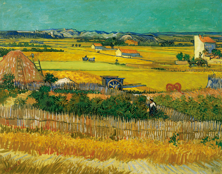  文森特·威廉·梵高  Vincent Willen Van Gogh ——丰收 (June 1888 - 1888)